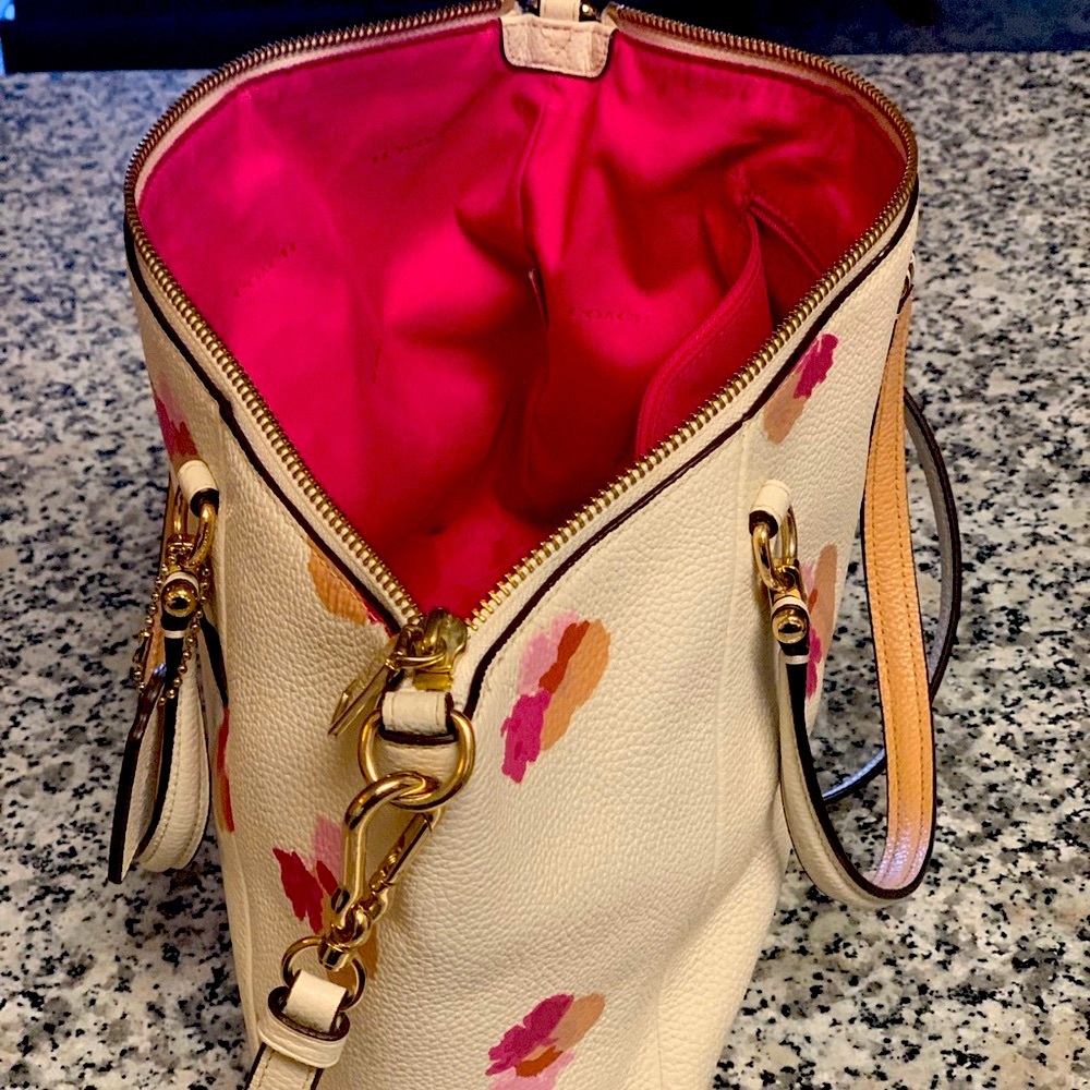 COACH Prairie Top Zip Satchel Cross Body Bag - Picture 4 of 9